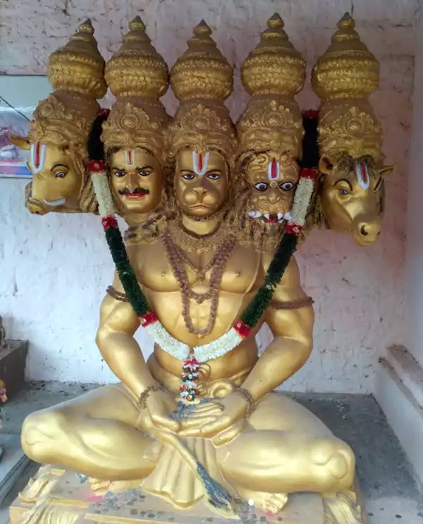 Panchamukhi Hanuman Temple – Mantralaya Border